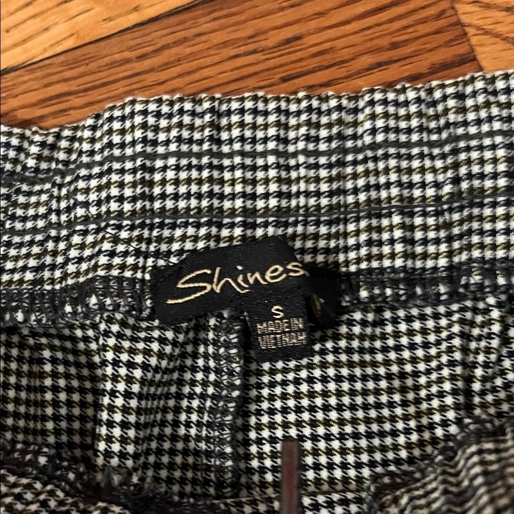 Shinestar Grey Check Drawstring Pants - Picture 2 of 6